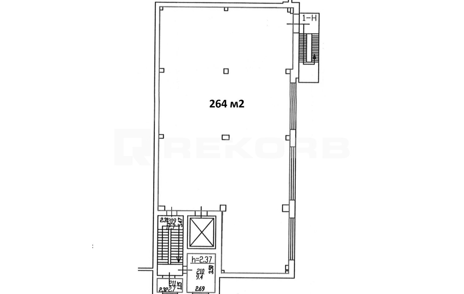 Склад в аренду 277 кв.м. в СК Стройполимер - Холдинг 78 - фото 1