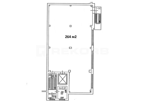 Аренда склада 277 кв.м. - фото 1126700