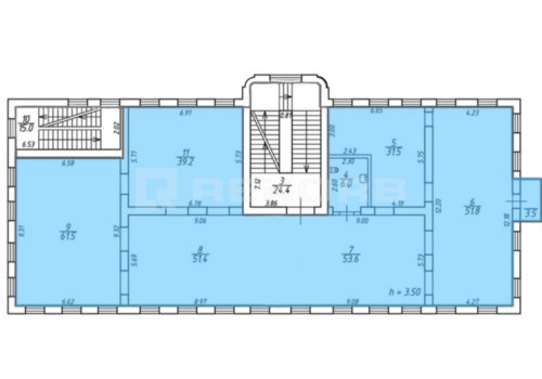Снять офис в Санкт-Петербурге 295 кв.м. Фото №2