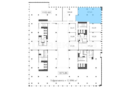 Продажа офиса в Спб 337,63 кв.м. Фото №1