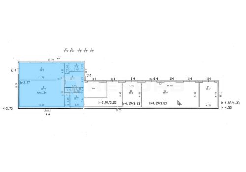 Аренда помещения 181 кв.м. - фото 1124294