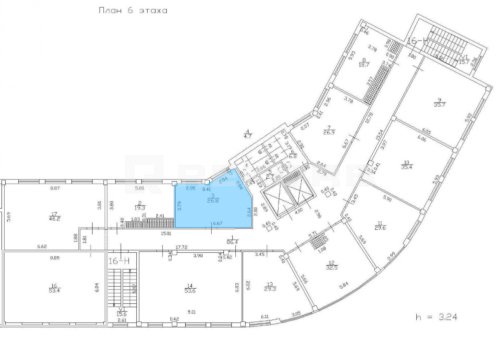 Предлагаем офис в Санкт-Петербурге 27 кв.м. Фото №1