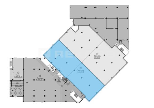 Сдается офис в Спб 460 кв.м. Фото №2