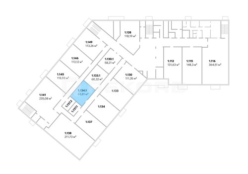 Офис на продажу в Спб 63,81 кв.м. Фото №1