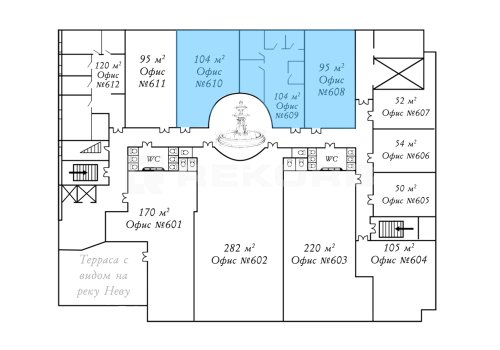 Офис в Спб 303 кв.м. Фото №2