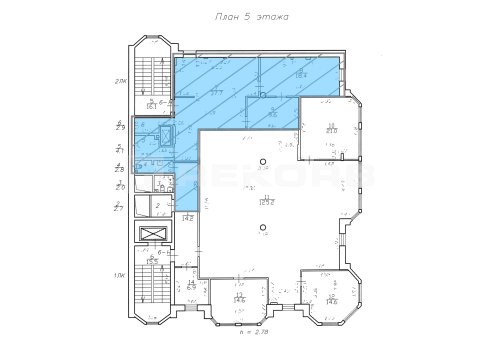 Офис в аренду в Санкт-Петербурге 83 кв.м. Фото №2