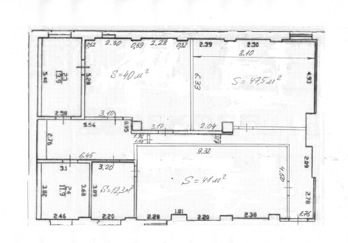 Офис у метро Спортивная в Санкт-Петербурге 206 кв.м. Фото №2