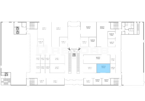 Офисное помещение в Санкт-Петербурге 39,76 кв.м. Фото №1