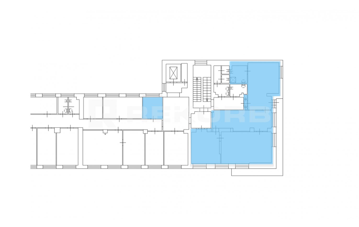 Офис в аренду 152 кв.м. в БЦ Урал Плаза - фото 3