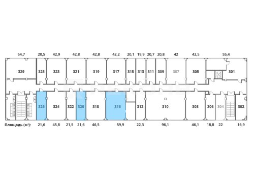 Предлагаем офис в Спб 103 кв.м. Фото №1