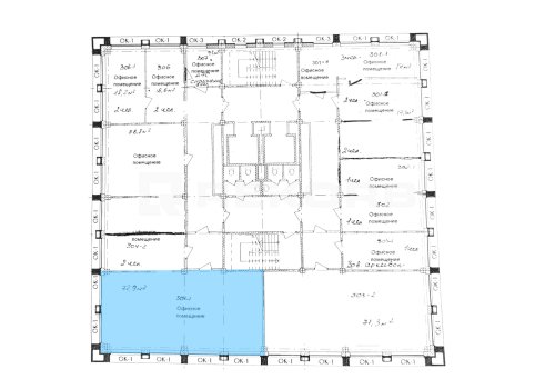 Аренда офиса 73 кв.м. - фото 40550