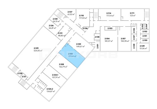 Предлагается на продажу в Спб 137,64 кв.м. Фото №1
