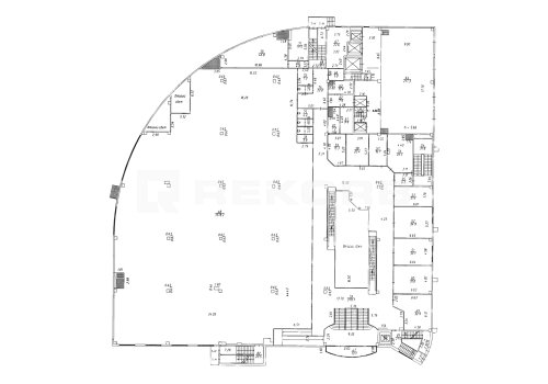 Офис у метро Комендантский проспект в Санкт-Петербурге 1 500 кв.м. Фото №2
