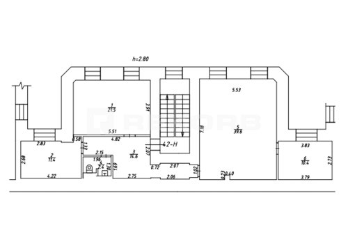 Аренда офиса в Спб 100 кв.м. Фото №2