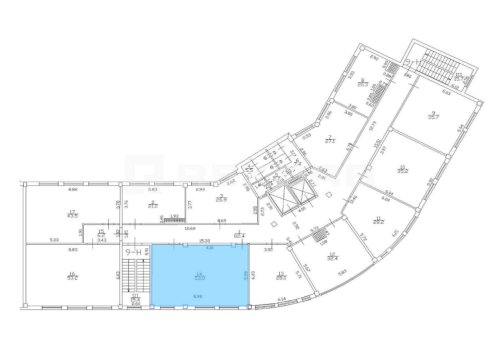 Предлагаем офис в Санкт-Петербурге 53 кв.м. Фото №1
