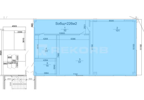 Офис в аренду в Санкт-Петербурге 226 кв.м. Фото №1