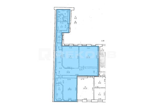 Офис без комиссии в Санкт-Петербурге 130 кв.м. Фото №2
