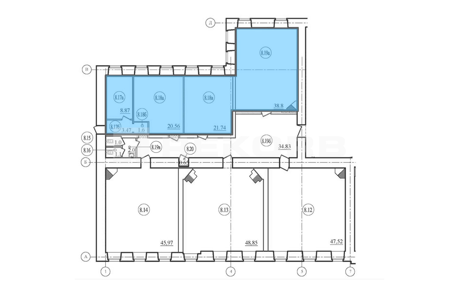 Офис в аренду 93 кв.м. в БЦ Дом Колобовых - фото 3