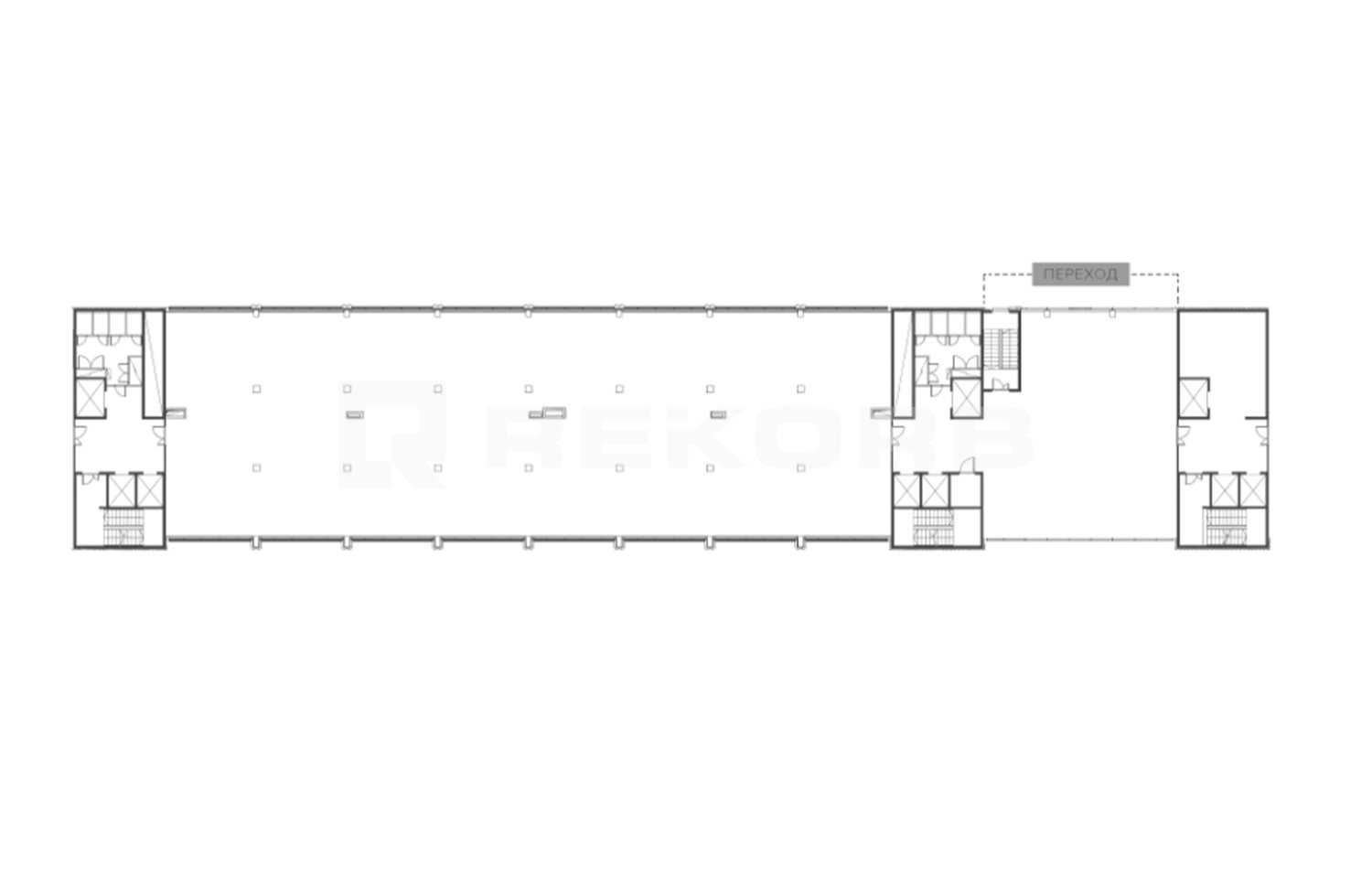 Офис в аренду 14 000 кв.м. в БЦ Пулково Скай - фото 2