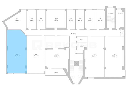 Предлагается в аренду в Спб 77 кв.м. Фото №2