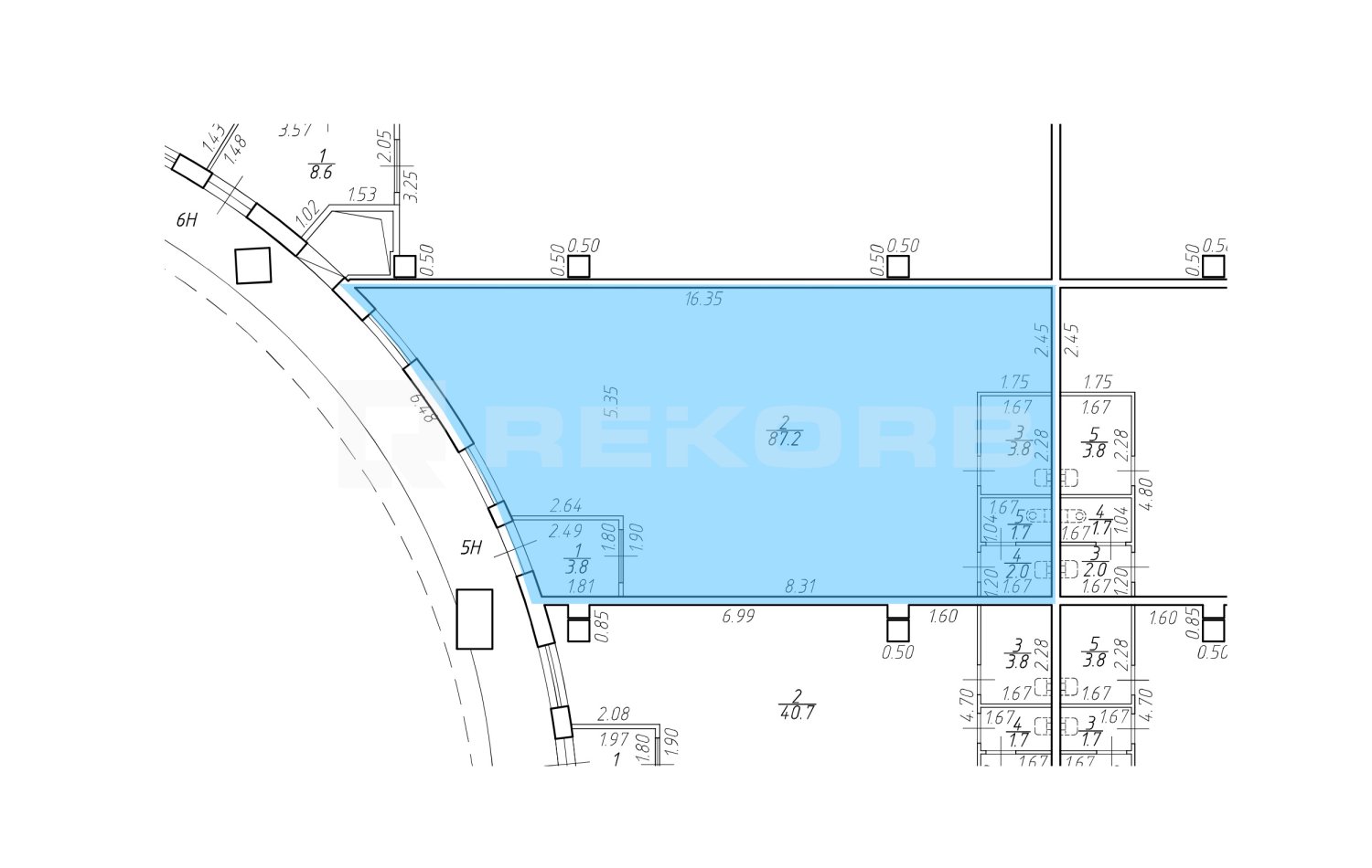 Офис в аренду 98 кв.м. в БЦ Кремлевские Звезды - фото 1