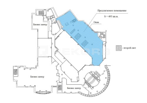 Офис в Спб 493 кв.м. Фото №2