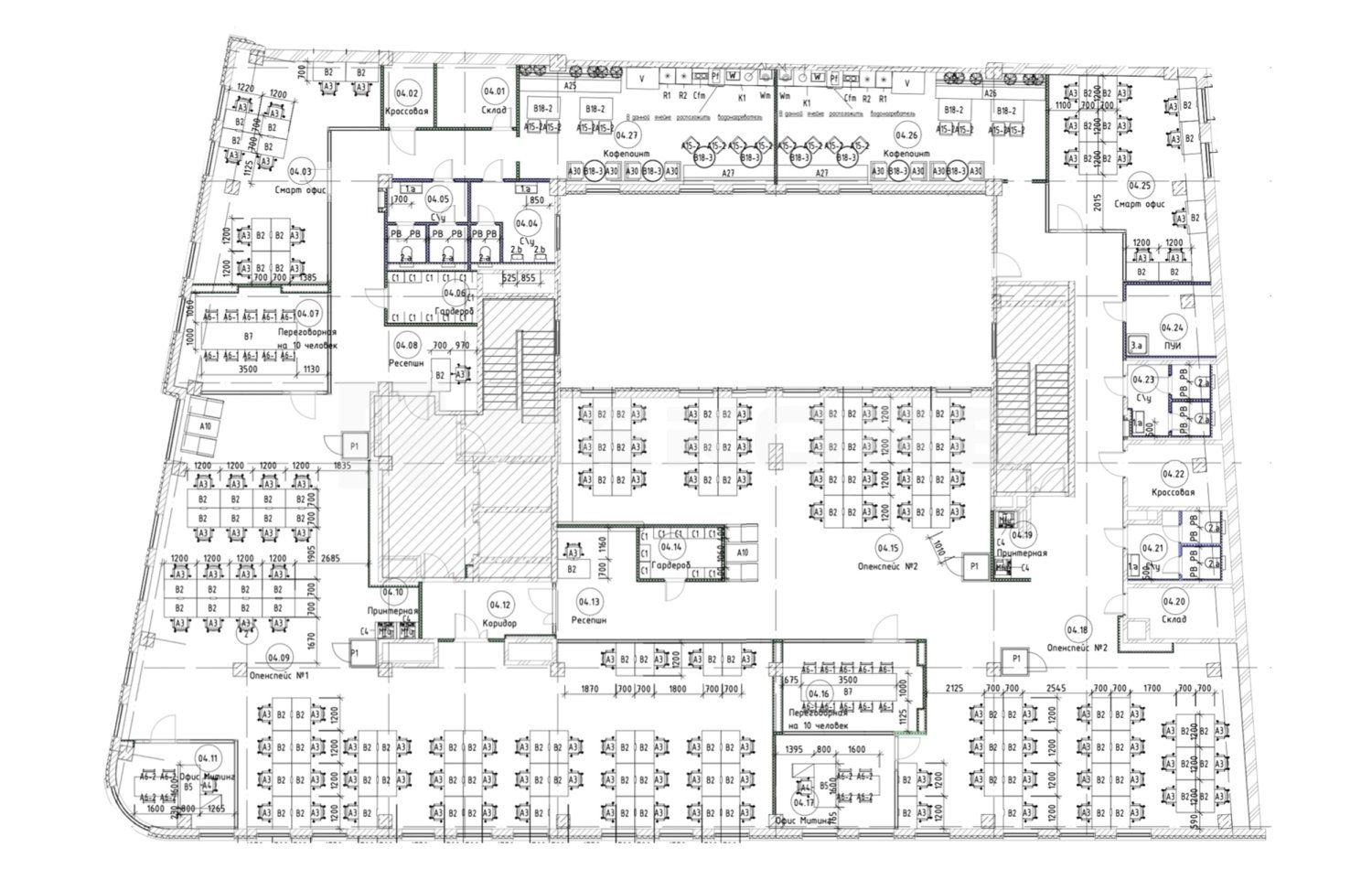 Кабинет в аренду на 132 человека в  SOK Дом Рогова - фото 3