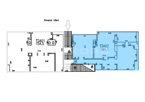 Снять офис в Санкт-Петербурге 161 кв.м. Фото №3