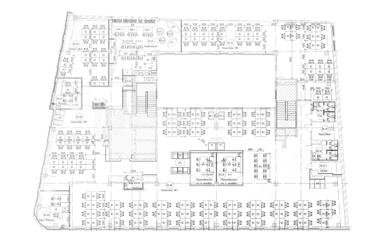 Кабинет в аренду на 156 человек в  SOK Дом Рогова - фото 3