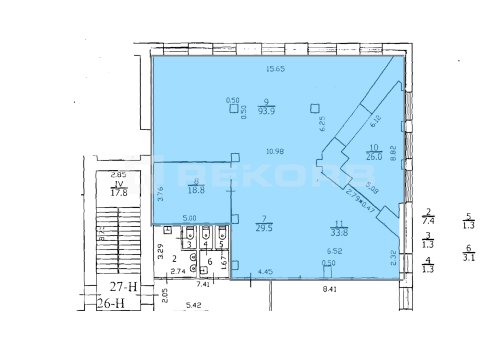 Офисное помещение в Санкт-Петербурге 202 кв.м. Фото №2
