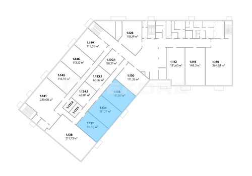 Продажа офиса в Санкт-Петербурге 335,43 кв.м. Фото №1