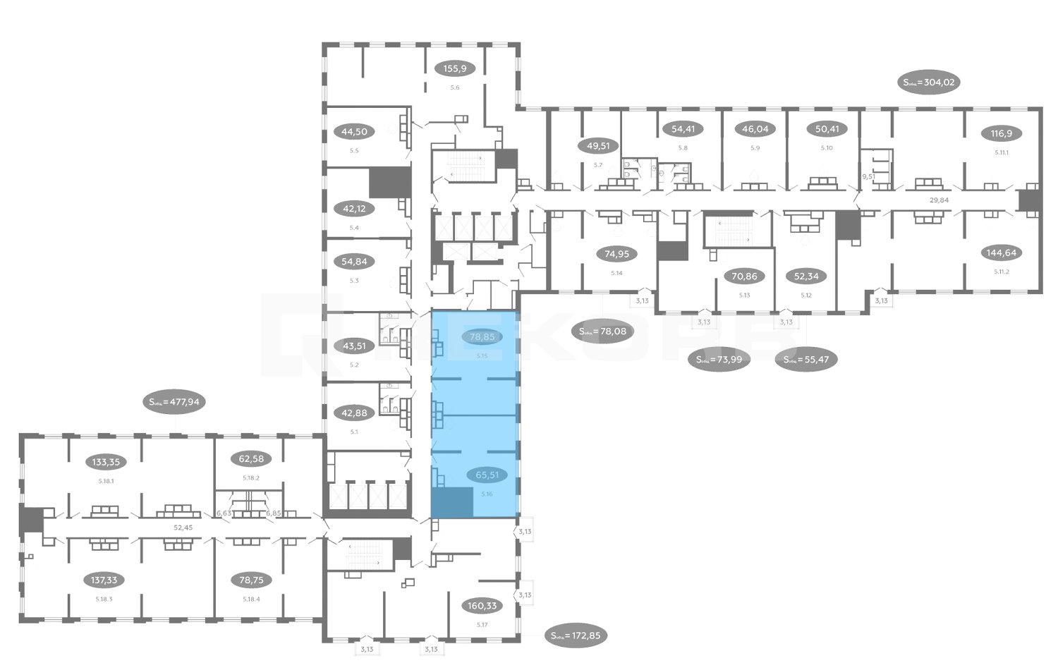 Офис на продажу 145,3 кв.м. в БЦ Saan - фото 3