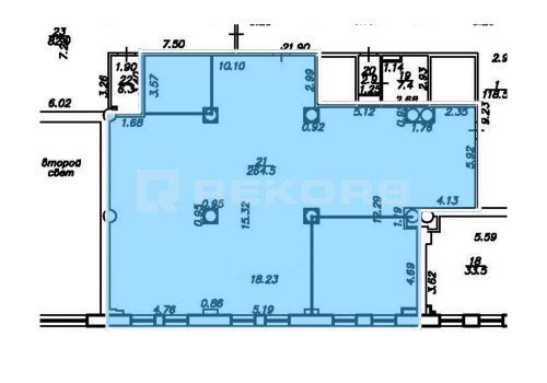 Офис в Спб 265 кв.м. Фото №2