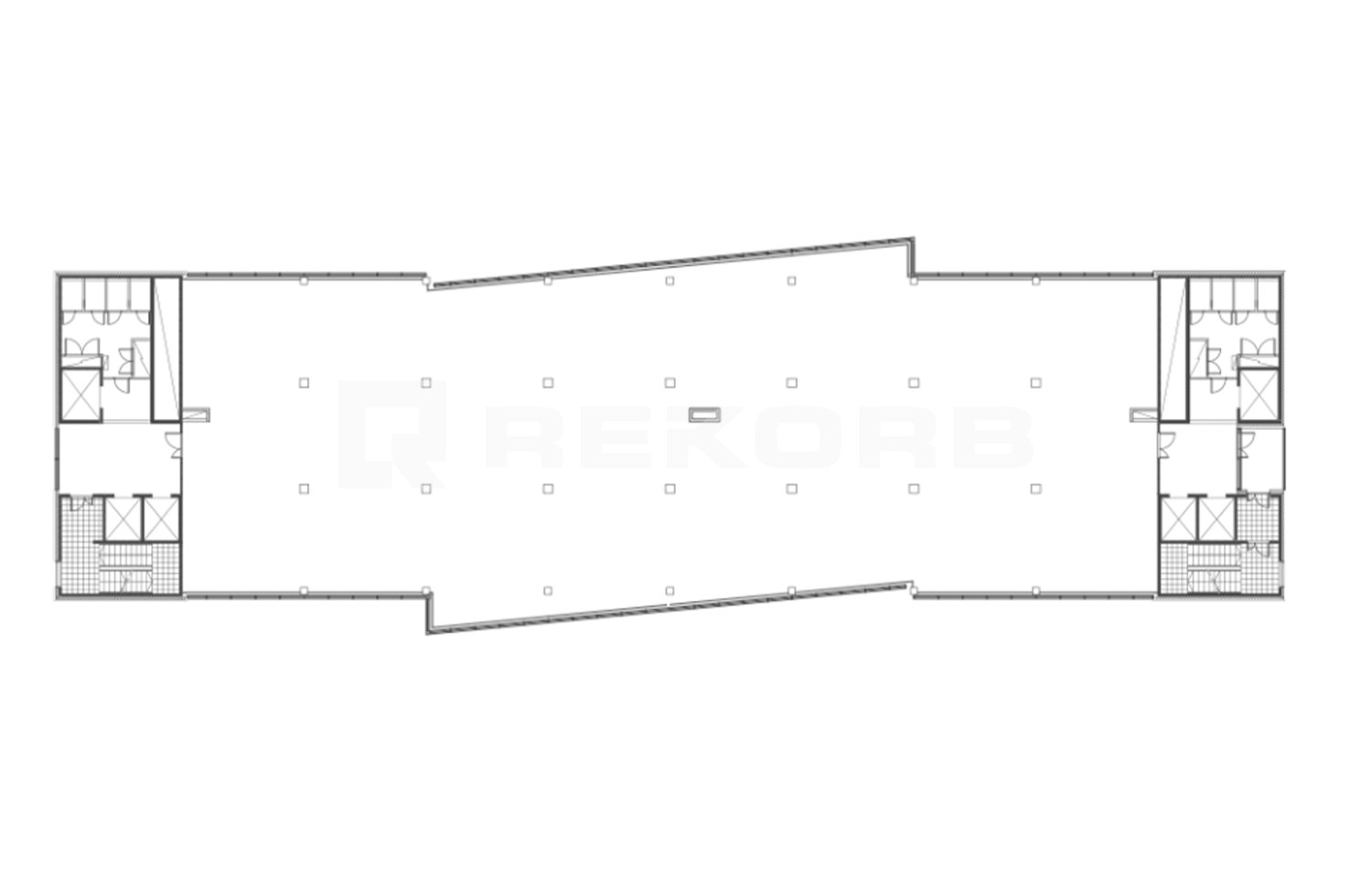 Офис в аренду 3 059 кв.м. в БЦ Пулково Скай - фото 1