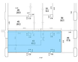 Помещение 85 кв.м. - фото 549833
