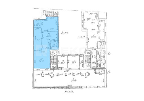 Сдается офис в Спб 217 кв.м. Фото №1