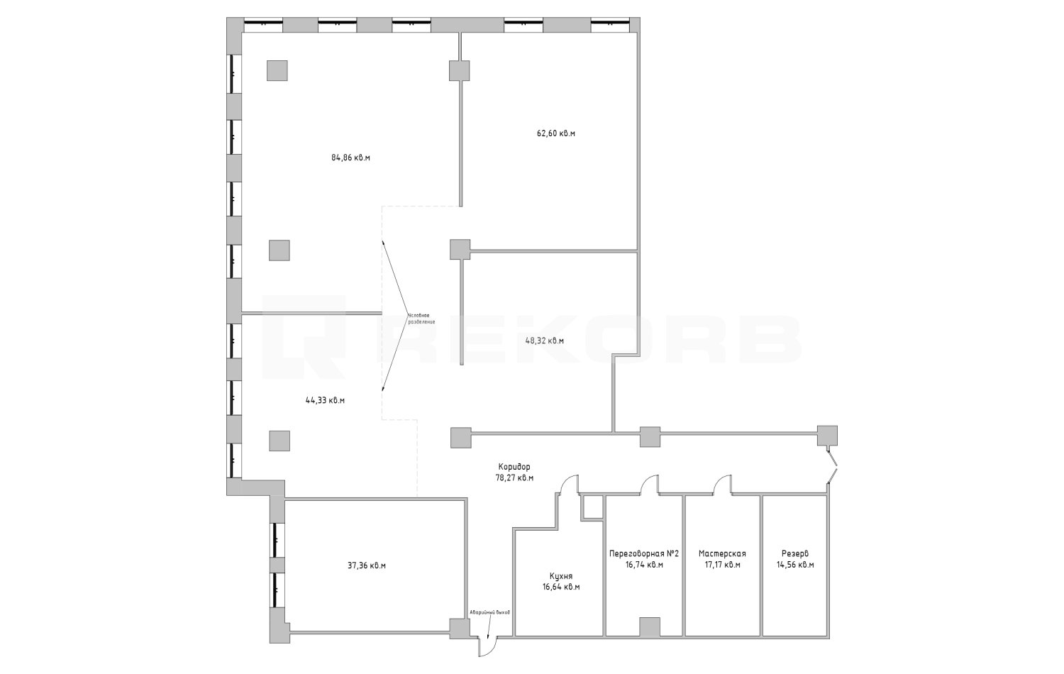 Офис в аренду 421 кв.м. в БЦ Мегапарк Заставская 22 - фото 3