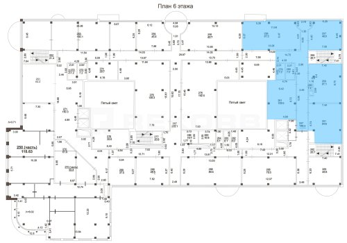 Офисное помещение в Санкт-Петербурге 401 кв.м. Фото №