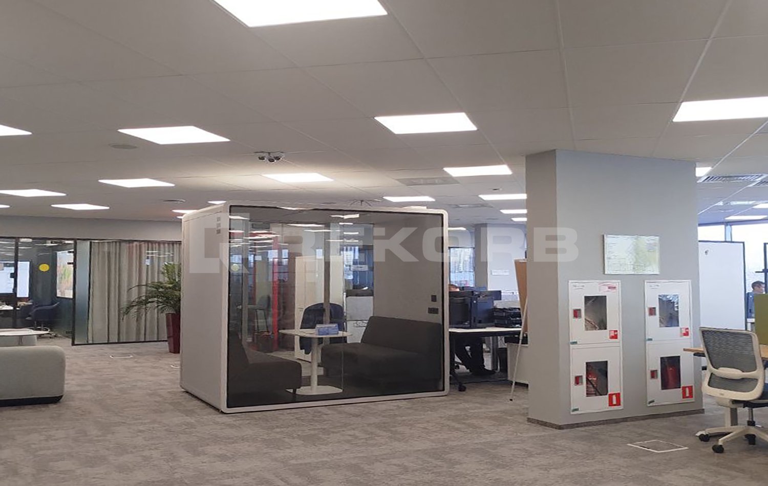 Офис в аренду 1 165 кв.м. в БЦ Аэроплаза - фото 6