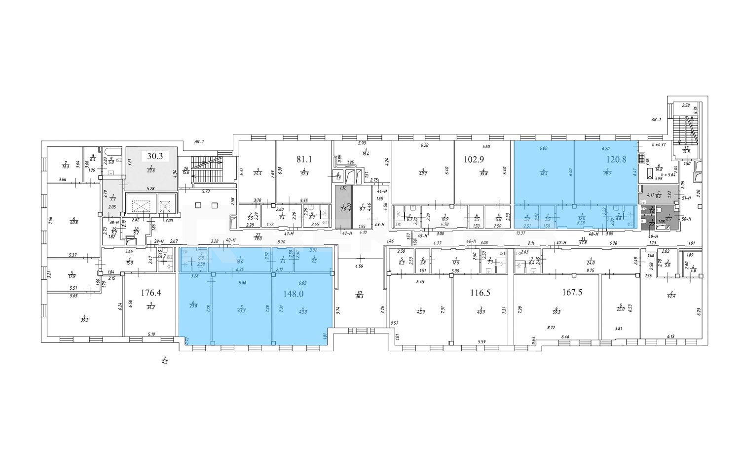 Офис в аренду 269 кв.м. в БЦ Невский 68 - фото 3