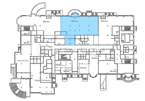 Аренда офиса в Спб 327 кв.м. Фото №1