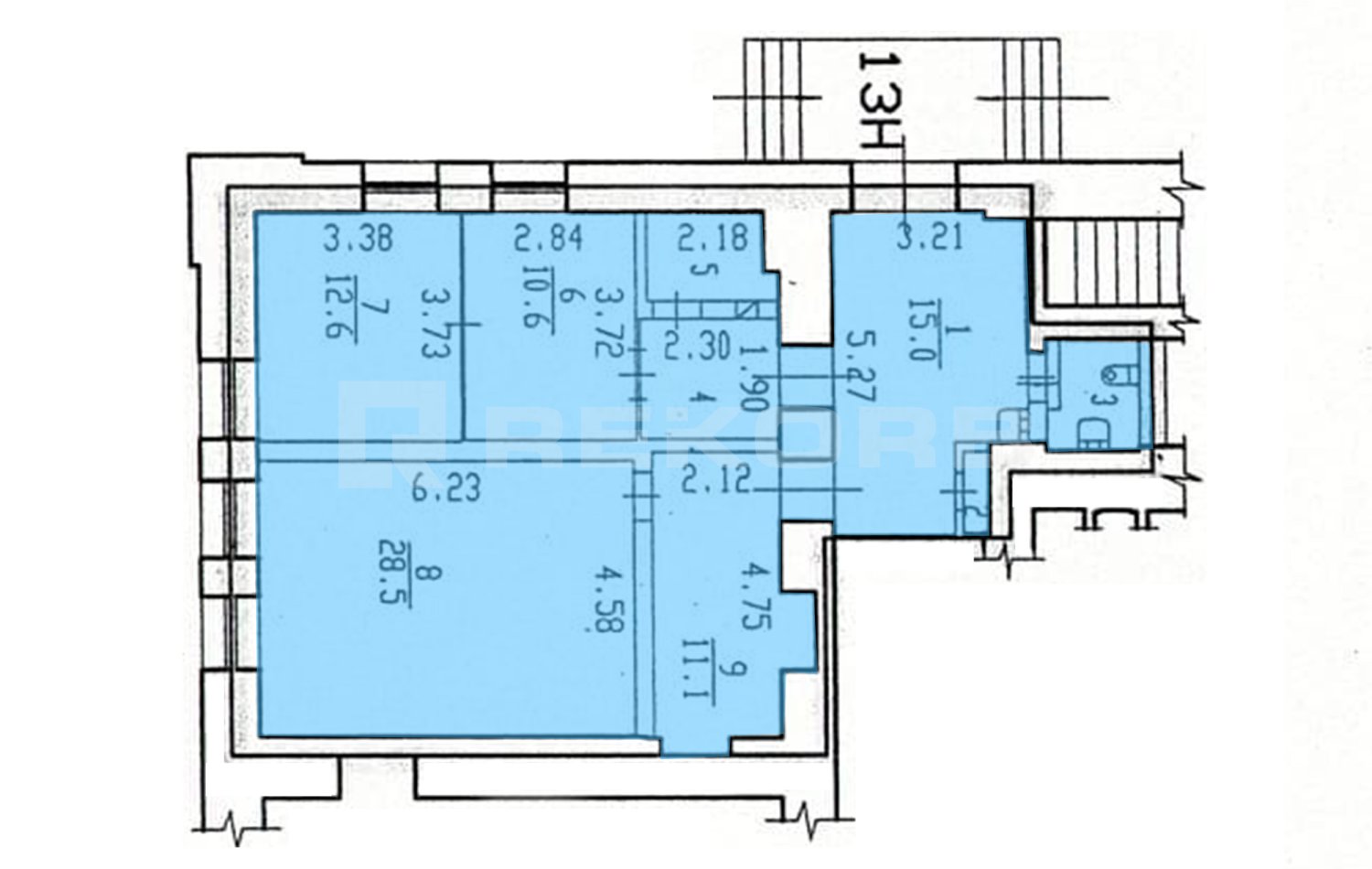 Офис в аренду 117 кв.м. в БЦ Арсенал на Комсомола 1-3 - фото 3