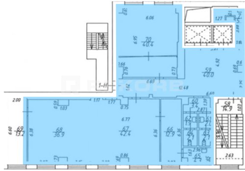 Сдается офис в Спб 207 кв.м. Фото №2