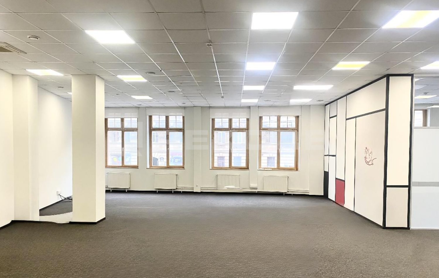 Офис в аренду 1 458 кв.м. в БЦ ICON Марата 69-71 - фото 1