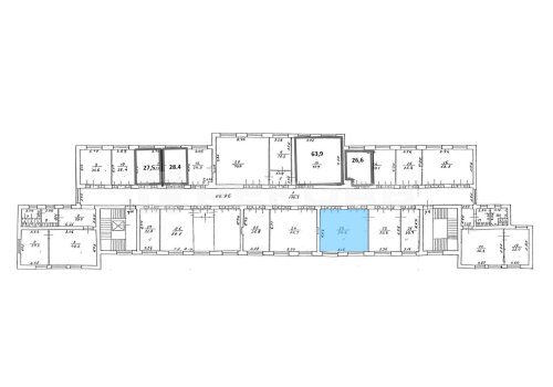 Аренда офиса в Спб 55 кв.м. Фото №1