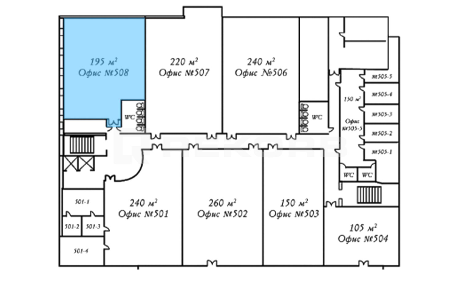 Офис в аренду 195 кв.м. в БЦ Gregory's Palace - фото 3
