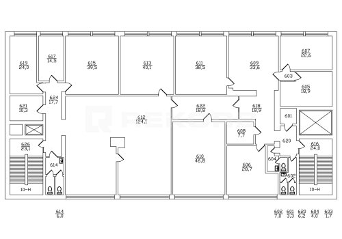 Снять офис в Санкт-Петербурге 533 кв.м. Фото №1