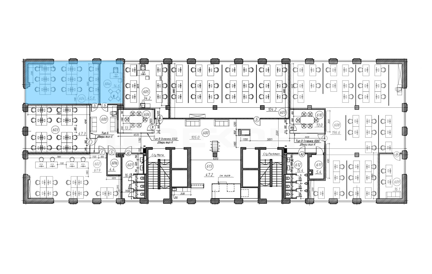 Офис в аренду 60 кв.м. в БЦ ПетроКонгресс - фото 3