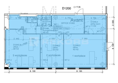 Офис в Санкт-Петербурге 148 кв.м. Фото №1
