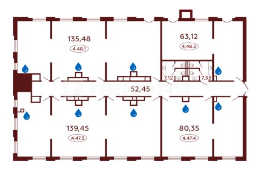 Продажа офиса в Спб 485,3 кв.м. Фото №2
